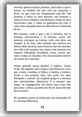 A Extensão de Autonegação -Thomas Manton