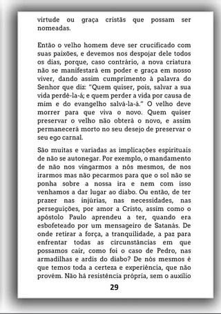 A Extensão de Autonegação -Thomas Manton
