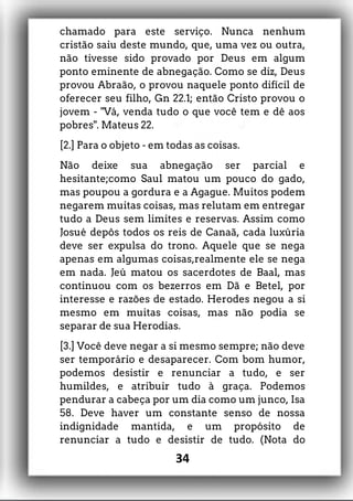 A Extensão de Autonegação -Thomas Manton