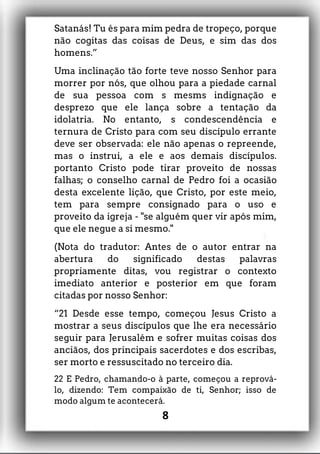 A Extensão de Autonegação -Thomas Manton