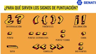¿PARA QUÉ SIRVEN LOS SIGNOS DE PUNTUACIÓN?
 