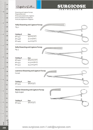 ARTERY FORCEPS [SURGICOSE] | PDF