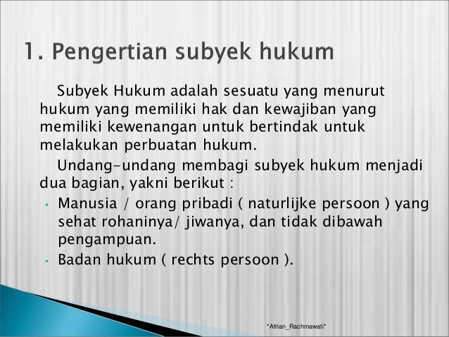 Hukum Bisnis