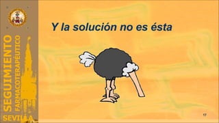 Y la solución no es ésta 