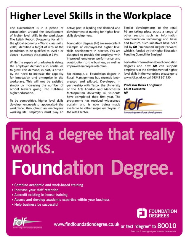 Foundation Degree Forward PDF