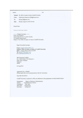 LLM 1st Stage Results+MBA Offer