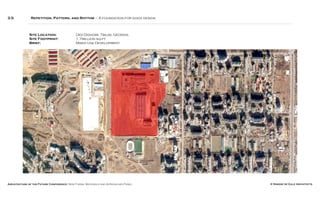 Site Location: Didi Dighomi, Tbilisi, Georgia
Site Footprint: 1.7million sq.ft
Brief: Mixed Use Development
Architecture of the Future Conference: New Forms, Materials and Approaches Panel © Simone de Gale Architects
3.0 Repetition, Pattern, and Rhythm – A foundation for good design
 