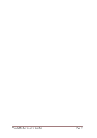 Vanuatu Christian Council of Churches Page 40
 