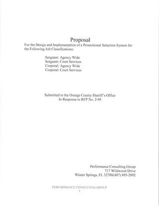 Proposal (P 1-10)