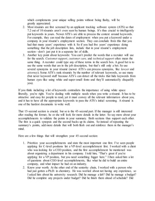 Not Your Father 39 s Resume Two - Not Your Father S Resume Two 2 320 