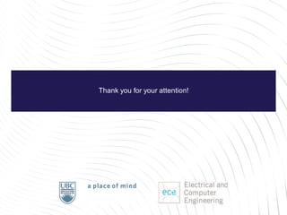 Thank you for your attention!
 