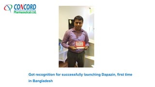 Got recognition for successfully launching Dapazin, first time
in Bangladesh
 