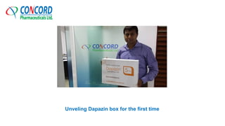 Unveling Dapazin box for the first time
 