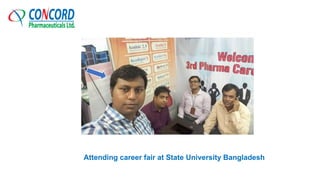 Attending career fair at State University Bangladesh
 