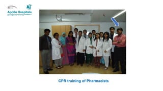 CPR training of Pharmacists
 