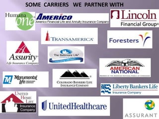 SOME CARRIERS WE PARTNER WITH
 