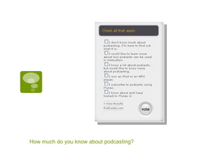 How much do you know about podcasting? 