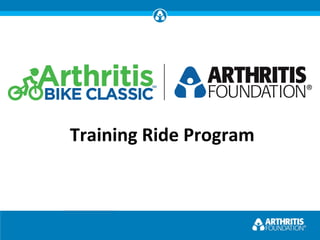 Training Ride Program
 