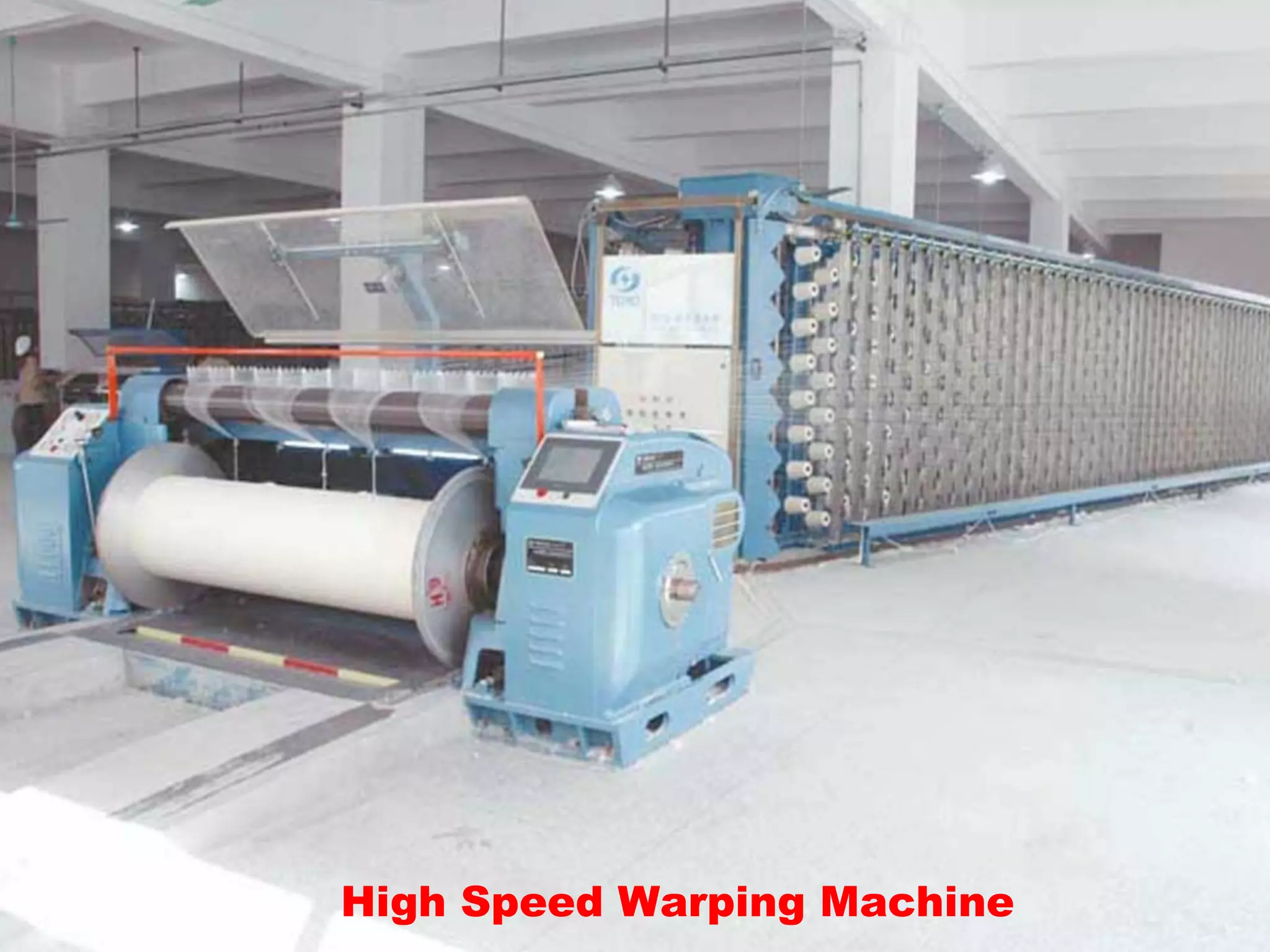03/14/15
Ahashan Habib. M.Sc in
Textile (Sweden) B.Sc in Textile
(BUTEX)
High Speed Warping Machine
 