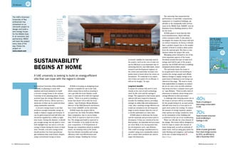 32  MEED Business Review MEED Business Review / 33
Ecohouse
Photograph:JasonFlakes/USDepartmentofEnergySolarDecathlon
T
sustainability
begins at home
AURAK is focusing on designing hous-
ing that is suitable for use in the Gulf,
which means that as well as ensuring it
can cope with the local climatic condi-
tions, it must also fit in with the regional
culture. “There is no point in building a
house that doesn’t fit in with the local
culture,” says Professor Mousa Mohsen,
director of the RAK Research and Innova-
tion Centre (RAKRIC) at the university.
AURAK hopes the project will be
accepted into the Solar Decathlon Middle
East competition, due to run in Dubai
from 2018. It expects to find out in Octo-
ber. The design-and-build is expected to
take 18 months, to be ready for the two-
year competition. A US Department of
Energy-run competition aimed at student
teams, the winning entry is the house
that best blends renewables and energy
efficiency with cost-effectiveness and
attractive design. Building the techno-
he American University of Ras al-Khaimah
(AURAK) is planning to work with
students and local industries to build
a net-zero energy house in the emirate.
Currently in the planning phase, its pro-
ponents hope the energy-efficient house,
which will be lived in, will be used as a
showcase of what can be achieved when
using sustainable materials.
A net-zero energy house is one that
produces enough renewable energy an-
nually to balance supply and demand. It
can be grid-connected and will often use
electricity supplied by a utility in night-
time hours. During the daytime, it should
put enough energy into the grid to cover
both daylight hour use and to cover the
energy it draws during the hours of dark-
ness. Overall, a net-zero energy house
should produce far lower greenhouse
gas emissions than most homes, despite
using conventional energy at times.
economic viability for materials used in
the project, such as the cost of solar ver-
sus its efficiency, is an important way of
attracting interest, says Zaki Iqbal, senior
research and development engineer at
the centre and university, because com-
panies want to know about the return on
investment. “If a material is too expen-
sive it does not matter if it is efficient, it
will not be bought,” he says.
Long-term benefits
It means the scheme will need to look
closely at the cost of each technology
used, its life cycle and the savings it
brings. The argument is that money spent
upfront will have long-term financial
benefits for building owners, providing
savings on utility bills and maintenance
costs. Also, ensuring energy-efficient ma-
terials are included at the development
stage is much cheaper than the cost of
a retrofit undertaken at a later date.
AURAK plans to showcase the house
and the materials and processes used to
developers. If they are convinced by the
final product, its materials and processes
are more likely to be incorporated into
the development cycle, says Mohsen.
This could encourage manufacturers to
consider using more sustainable materi-
als to ensure their products are used in
major developments.
The university has researched the
performance of materials, components,
equipment or completed buildings, ap-
plicable to the sustainable built environ-
ment in the Middle East. RAKRIC won an
Emirates Green Building award in 2016
for the work.
AURAK plans to work directly with
local manufacturers, which will help
reduce transport miles. It also plans to
investigate the impact the house will have
on carbon emissions. In theory, it should
have a positive impact due to the smaller
number of hours it needs to draw power
from the national grid. But that is a key
element within the project life cycle.
Managing power demand is one of the
most important aspects of the house.
Decisions around the type of solar tech-
nology used will be part of the project
process, but AURAK will look at building
integrated photovoltaic panels.
The university wants the house to
be on-grid and to have net metering to
monitor the energy supply and offtake.
Battery storage to supply energy in the
peak hours of darkness is not being con-
sidered at this stage. “We want to work
with stakeholders in industry on materi-
als [so we can] come up with solutions
that mean you don’t consume more pow-
er,” says Mohsen. “There is still a lack of
awareness in industry about being more
energy-efficient in their processes.”
A challenge with ensuring power use in
the house is net-zero will be accounting
for the people living in it, as each person
will add more heat in a room and so re-
quire more power for cooling. To reduce
the amount of energy required, passive
solar options are being considered, such
as the orientation of the building and
a reduction in the use of air conditioning.
Water use will also be a key element of
the design. The house will be designed to
look for ways to reduce the amount of
water being used, as well as methods of
water reuse, such as using grey water for
toilet flushing and irrigation, and looking
at the size of sinks being used.
Robert Jones
A UAE university is looking to build an energy-efficient
villa that can cope with the region’s climate
The RAK
ecohouse
project is
aimed
to enter
the Solar
Decathlon
Middle East
competition,
due to run
in Dubai
from 2018
40%
Shareofbuildingsin
total energyconsumption
inUAE
70%
Shareofpowerconsumed
byair-conditioningin
buildingsinUAE
24%
Shareofpowergenerated
fromcleanenergysources
by2021,asaffirmedby
UAEinDecember2015
Join the project
If you would like
to be a part of the
RAK ecohouse
project, email:
richard.thompson@
meed.com
The UAE’s American
University of Ras
al-Khaimah has
embarked on an
18-month project to
design and build a
zero energy house
for the Middle East.
In an exclusive new
partnership, MEED
will track the project
every step of the
way. Follow the 
project on
www.meed.com
 