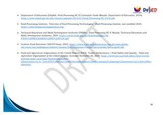 Agrifishery and arts_FOOD PROCESSING module | PDF