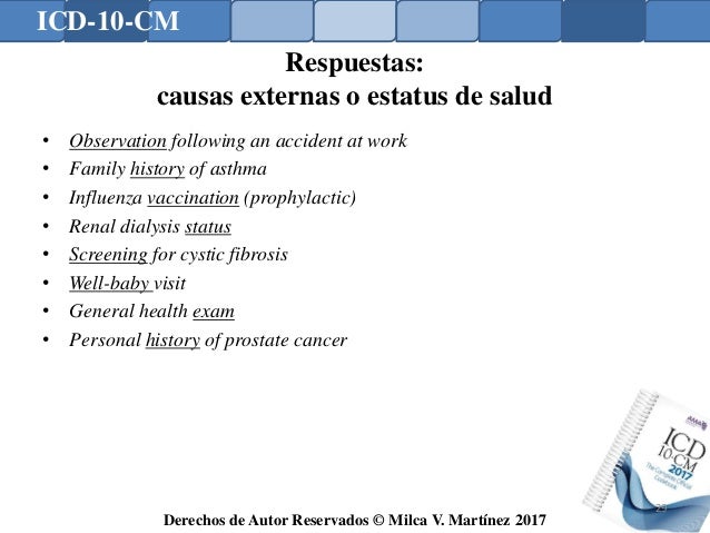 Introducción Codificación de Diagnósticos ICD-10-CM (CIE-10) Introducción Codificación de Diagnósticos ICD-10-CM (CIE-10)