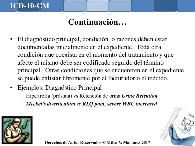 Introducción Codificación de Diagnósticos ICD-10-CM (CIE-10)