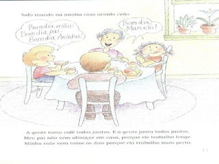 A família do Marcelo- Literatura infantil 