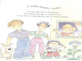 A família do Marcelo- Literatura infantil 