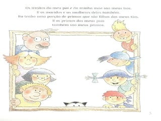 A família do Marcelo- Literatura infantil 