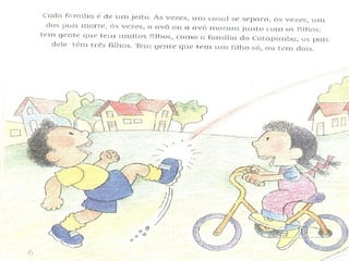 A família do Marcelo- Literatura infantil 