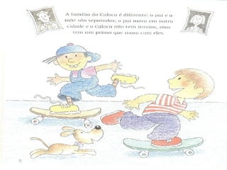 A família do Marcelo- Literatura infantil 