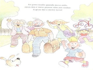 A família do Marcelo- Literatura infantil 