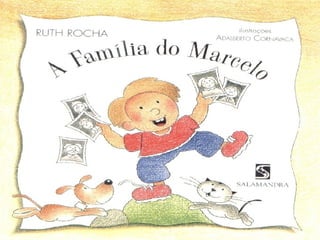A família do Marcelo- Literatura infantil 