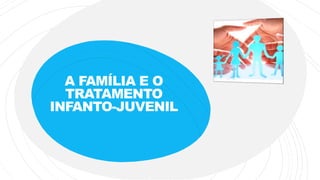 A FAMÍLIA E O
TRATAMENTO
INFANTO-JUVENIL
 