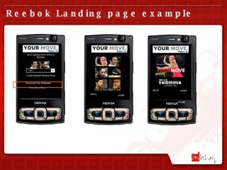 Reebok Landing page example HOME BACK HOME Get a callback from Dhoni or Bipasha Locate Nearest Reebok Store Download Free Wallpaper Your Move Story DOWNLOAD HOME BACK Click on Any image to view +91- 