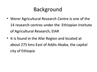 Progresses of designing community-based breeding strategies for indigenous sheep breeds of smallholders in Ethiopia (Afar Region)