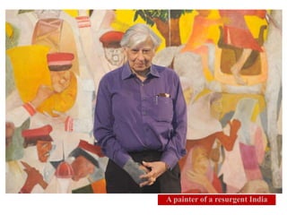 A painter of a resurgent India
 