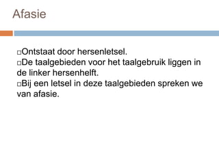 Je raakt geïsoleerd.Hoe kun je dat veranderen?Er over praten.
