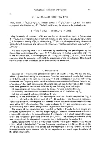 A fast efficient technique for the estimation of frequency | PDF