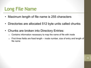 A fast file system for unix presentation by parang saraf (cs5204 VT) | PDF