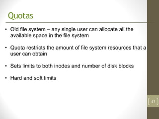 A fast file system for unix presentation by parang saraf (cs5204 VT) | PDF
