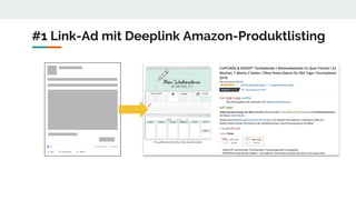 #1 Link-Ad mit Deeplink Amazon-Produktlisting
 