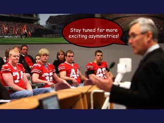 Page 68Glenn Strycker – University of Michigan Notre Dame HEP Seminar – 2009-11-24
Stay tuned for more
exciting asymmetries!
 