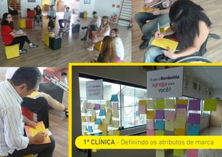 1ª clínica - Definindo os atributos de marca
50
 