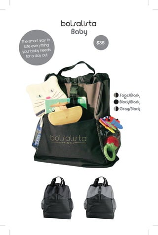 bolsas that fold into themselves