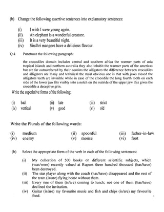 AFC-1 Functional English past paper objective type questions.