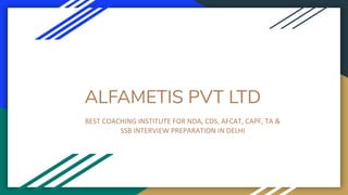 ALFAMETIS PVT LTD
 