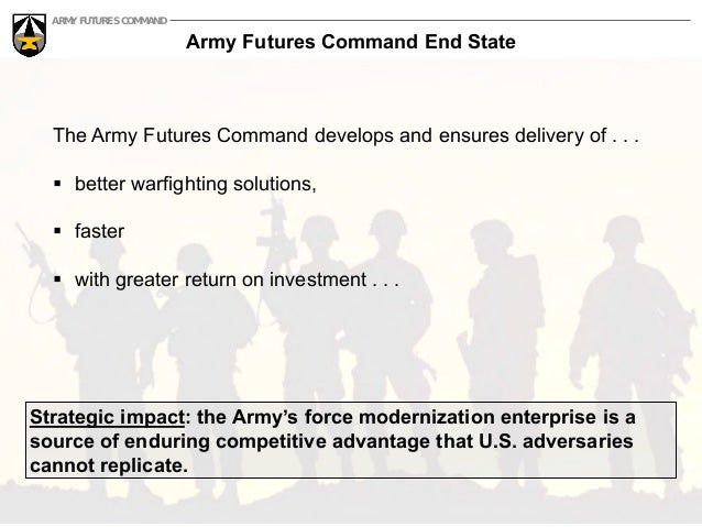 Army Futures Command Organization Chart