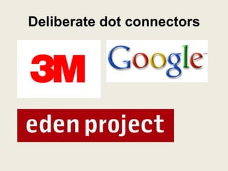 Deliberate dot connectors
 